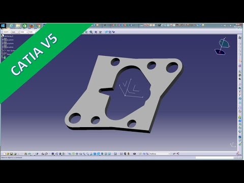 1 11 Dichtung 3 Catia v5 Training Sketcher training Equivalent dimensions