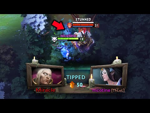 Imagine earning Miracle's RESPECT by making a play like this...