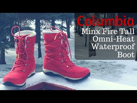 Columbia Minx Fire Tall Omni-Heat Waterproof термоботинки дутики ботинки женские зимние непромокаемые туристические Оригинал 40 р/ - фото 1 - id-p3241565357