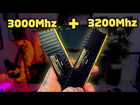 Can You Mix Different RAM Speeds of the same RAM? ( 3000Mhz + 3200Mhz )
