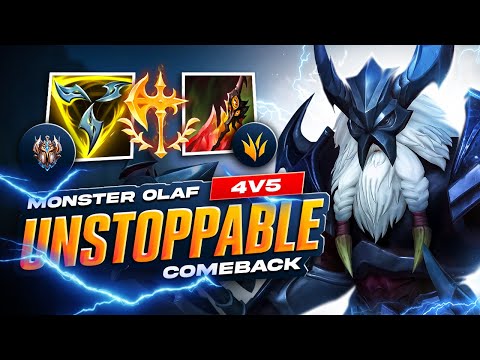 WILD RIFT THE UNSTOPPABLE OLAF - Full Gameplay