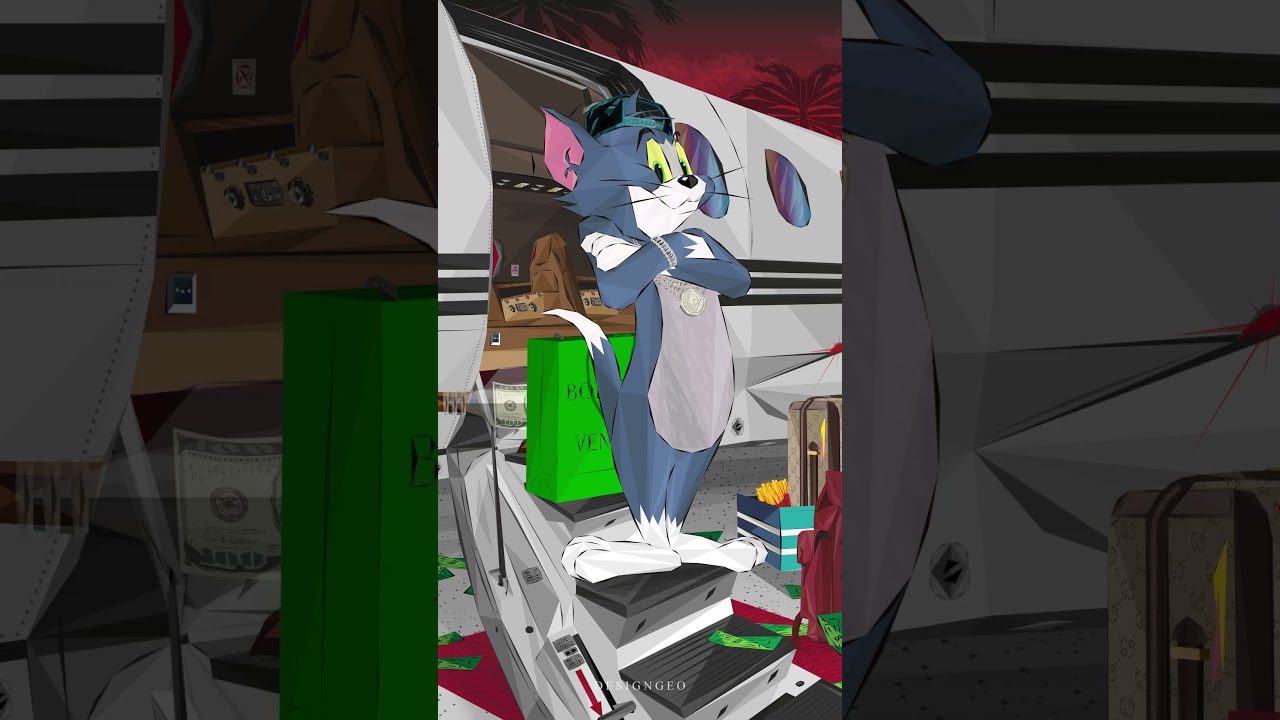 Tom Flying Private 🛩️ Digital Animation