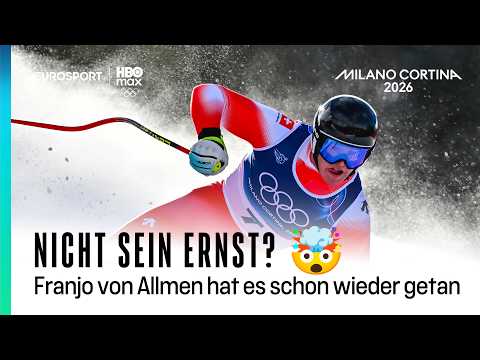 Franjo von Allmen ist nicht von dieser Welt I Olympia 2026 I Ski Alpin I Super-G Herren
