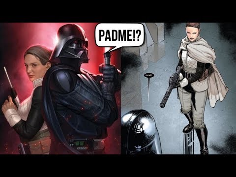 PADME REUNITES WITH DARTH VADER [CANON] - Star Wars Darth Vader Comic #1