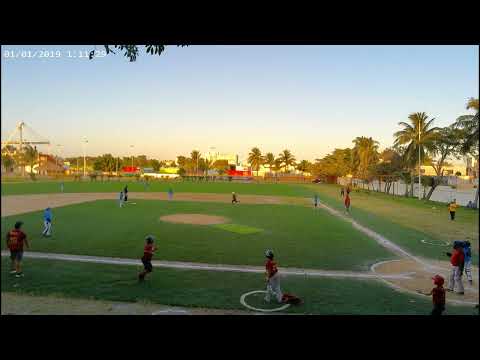 Juego Gallitos VS Marlins de ciudad del carmen, liga municipal ciudad del carmen Campeche.