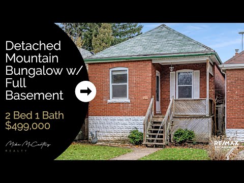 Hamilton Mountain Home For Sale Detached 2 Bed 1 Bath Bungalow | Mike McCarthy Realty