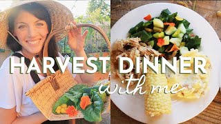 HARVEST DINNER with Me on this GARDEN TOUR | Homesteaders of America Collab | Hey It's a Good Life