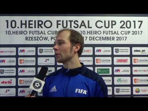 Heiro Futsal Cup 2017: Tomasz Skowron (Stal Mielec) po meczu z Alex Zakliczyn (grupa D)