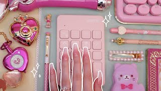 Magical Girl Mini Keyboard Typing for Relaxation ASMR