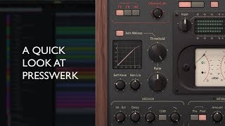 Video thumbnail for u-he Presswerk Musikmesse Demo by u-he