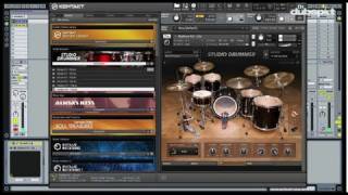 Video thumbnail for NI's Komplete 8 Tutorial: Studio Drummer - New Drum Kits, Effects, EQ by Dubspot
