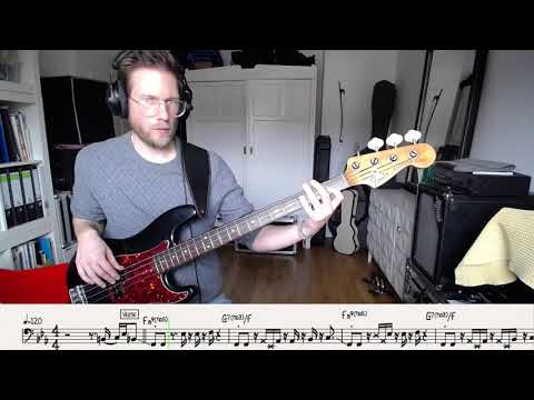 Beady Belle - Hindsight - Bass Transcription Fender Precision Bass