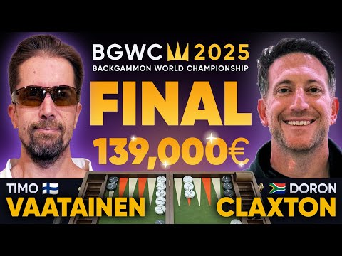 Backgammon World Championship 2025 - FINAL (Monte Carlo)