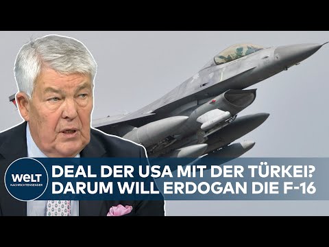 DEAL VON USA UND TÜRKEI? Erdogan forderte von Biden wohl F-16 für Nato-Beitritt von Schweden