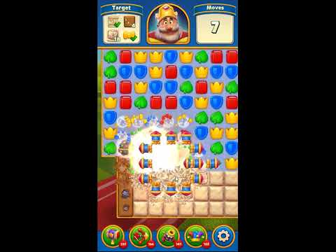 Royal Match Level 3747 - NO BOOSTERS GAMEPLAY 👑 | SKILLGAMING ✔️