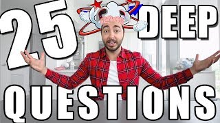 25 DEEP Questions (used in therapy) to REALLY get to know someone!