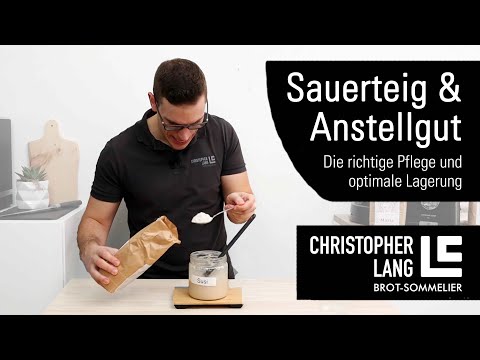 FEEDING & STORING Sourdough | Refreshing, caring for, and preserving starter | Christopher Lang