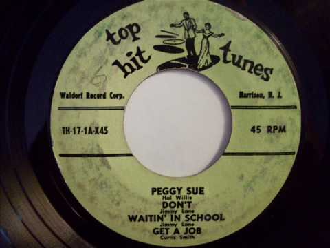 Waitin' In School-Jimmy Lane-Top Hit Tunes TH-17 1A-X45 [1958]
