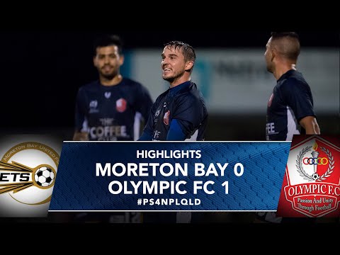 NPL QLD 2017 Round 15 - Moreton Bay United vs Olympic FC Highlights