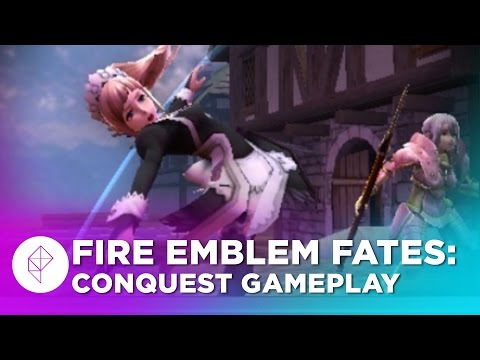 22 Minutes of Gameplay from Fire Emblem Fates: Conquest (Chapter 10)