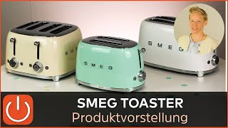 SMEG Toaster TSF01, TSF02, TSF03 2- & 4-Schlitz - Thomas Electronic Produktvorstellung der 3 Modelle
