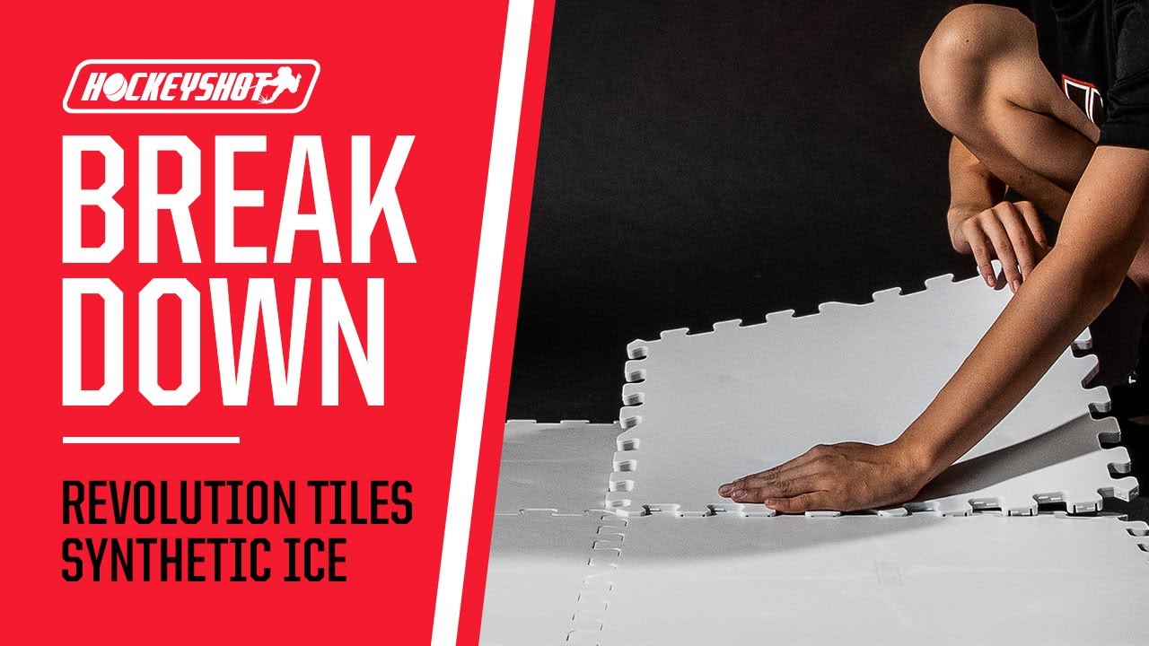 Carreaux de hockey sur glace synthétique Revolution