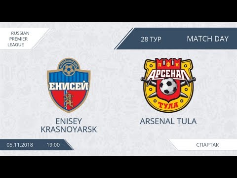 AFL18. Russia. Premier League. TOP 7-12. Day 28. Enisey Krasnoyarsk - Arsenal Tula.