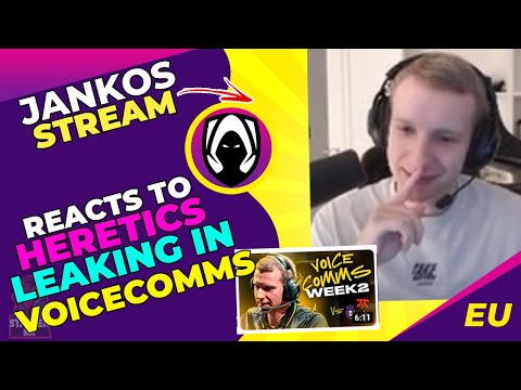 Jankos Reacts to Heretics LEAKING His Jungle Pathing 👀