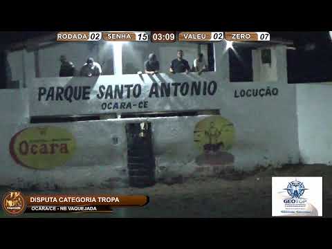 VAQUEJADA NO PARQUE SANTO ANTONIO - OCARA/CE - NB VAQUEJADA