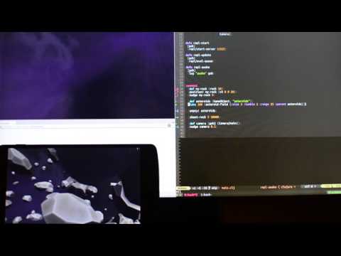 Live Coding with Arcadia and Unity (Android)