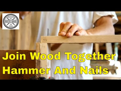 How to join 2 pieces of wood at the corner