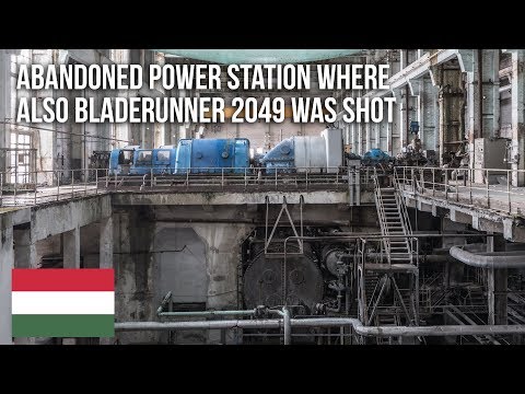 La centrale abandonnée façon Blade Runner