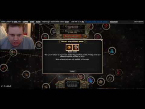 Cookie Clicker challenge achievements part 1: Speed...