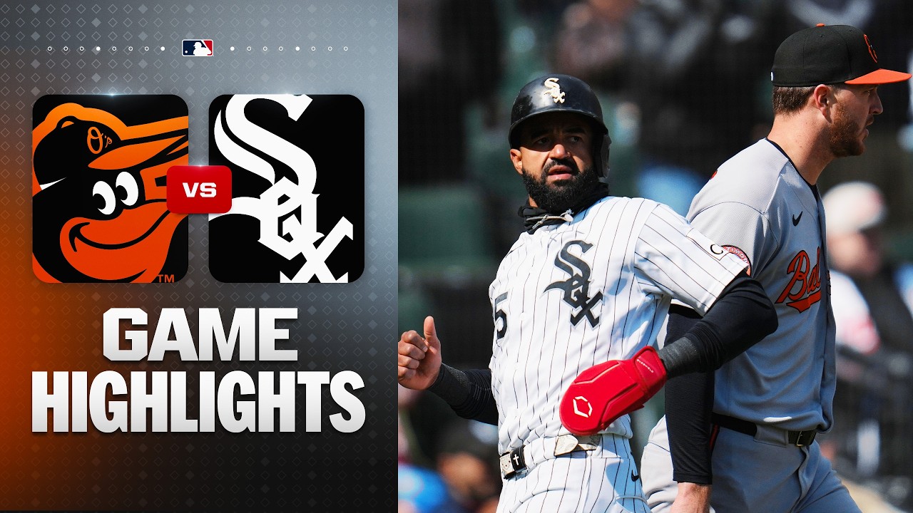 4월8일 시카고화이트삭스 볼티모어 MLB 하이라이트