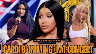 Cardi B Addresses Nicki Minaj Sister Ming Li Being at Houston Concert & After Party