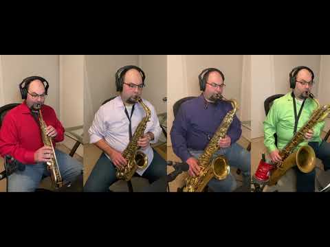 Diffusion for Saxophone Quartet, mvt. 4: Hip-Hop