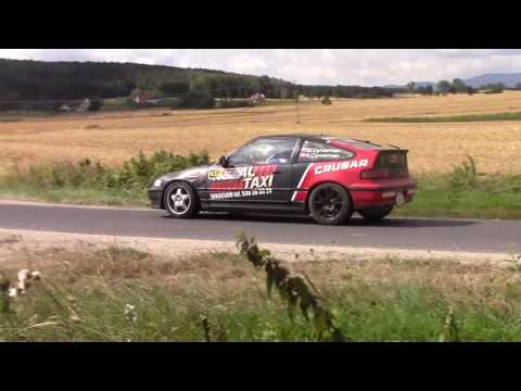 2 Rajd Bielawa 2016 - Marek Cymerman / Krzysztof Cymerman - Honda CRX