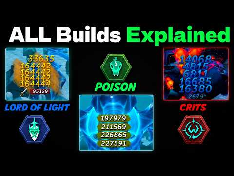 All Builds Explained Leagues Equilibrium Blessing Tutorial Review