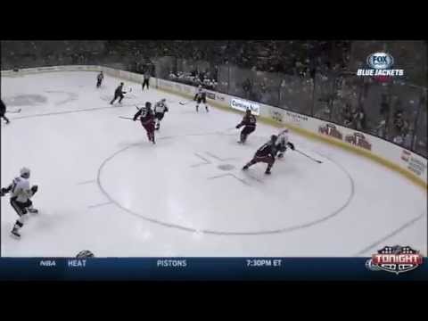Scott Hartnell Goal on Marc-Andre Fleury