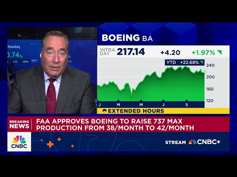 FAA lets Boeing increase 737 Max production almost two ...