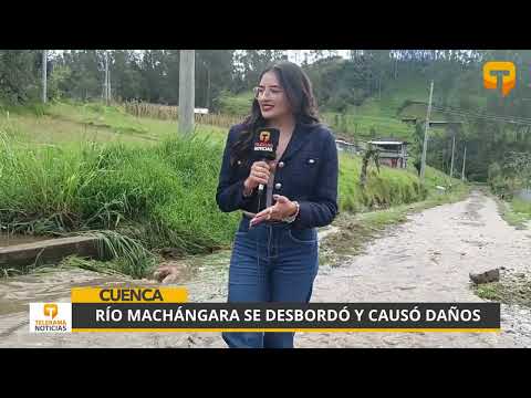 Río Machángara se desbordó y causó daños