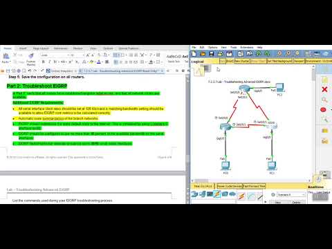 Lab – Troubleshooting Advanced EIGRP 5