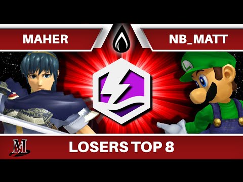 [SSTRM] Maher (Marth) vs. nb_matt (Luigi) Melee Losers Top 8