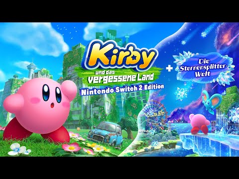 Kirby und das vergessene Land: Die Sternensplitter-Welt (Komplettes DLC) 🔴 German Livestream