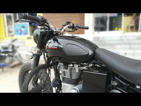 Royal Enfield custom sticker | BS4 | Bullet Modification Video