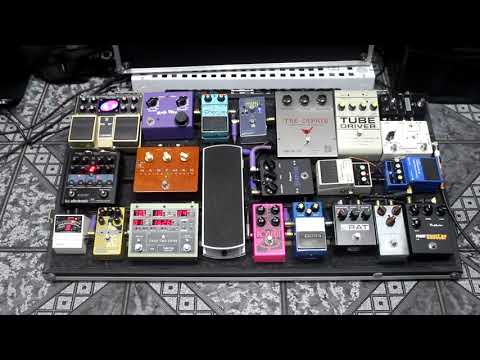 Pedalboard Pink Floyd Cover - David Gilmour pedal. Floyd Style