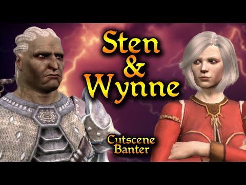 Sten and Wynne COMPLETE Banter | Dragon Age: Origins