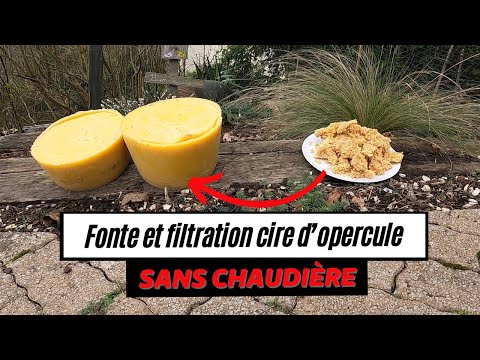 Melt and filter your capping wax without specific equipment or wax boiler.