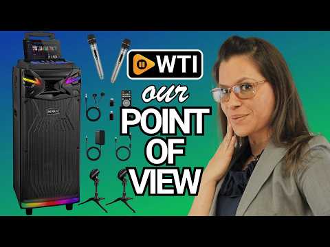 GTSK210‑1 DSP Karaoke Machine for Adults - WTI product video review