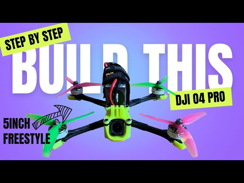 How to build a 5inch freestyle FPV drone with DJI O4 Pro // Quadmula Siren F5 S2